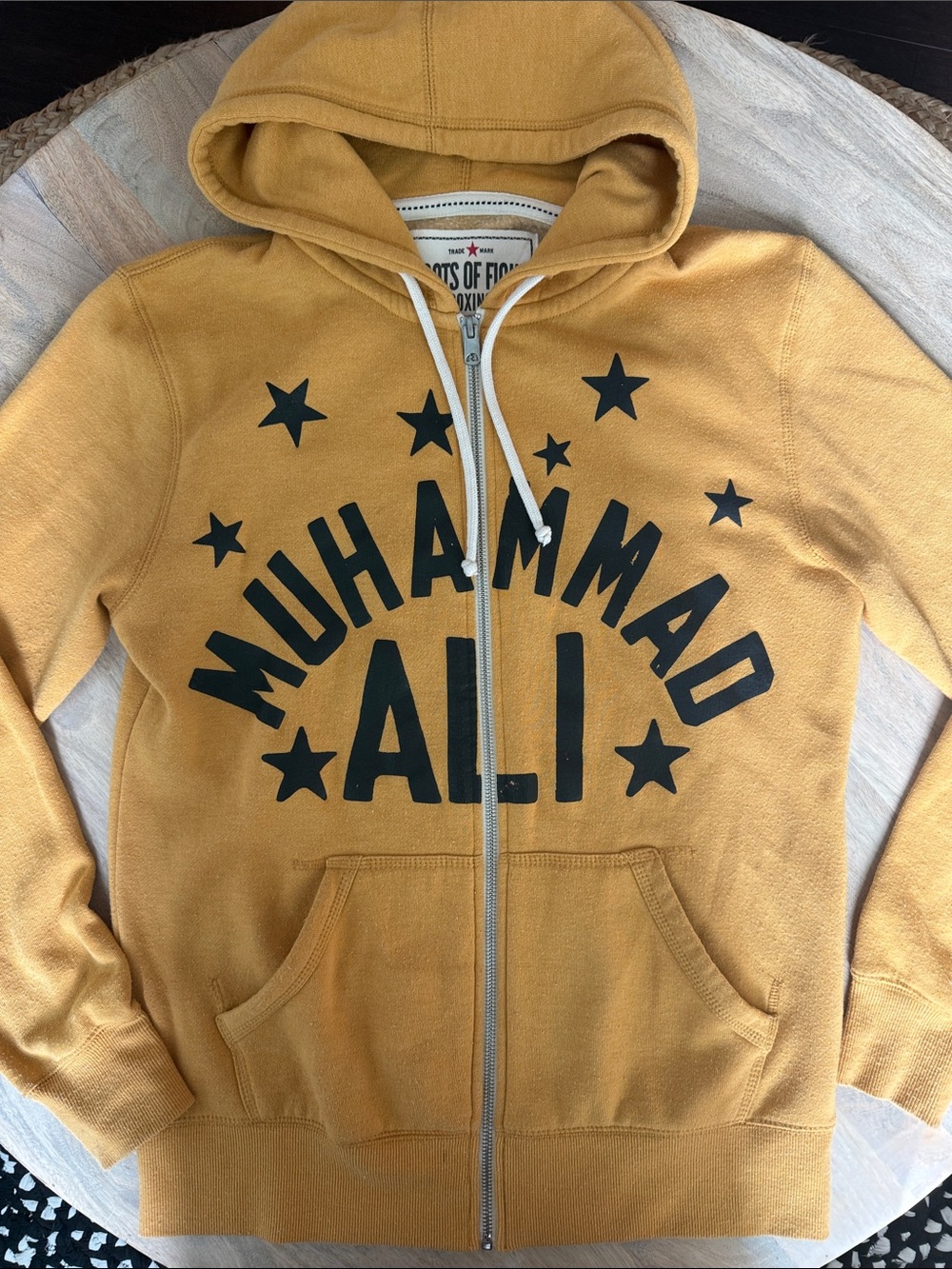 ROOTS OF FIGHT Muhammad Ali Zip Hoodie